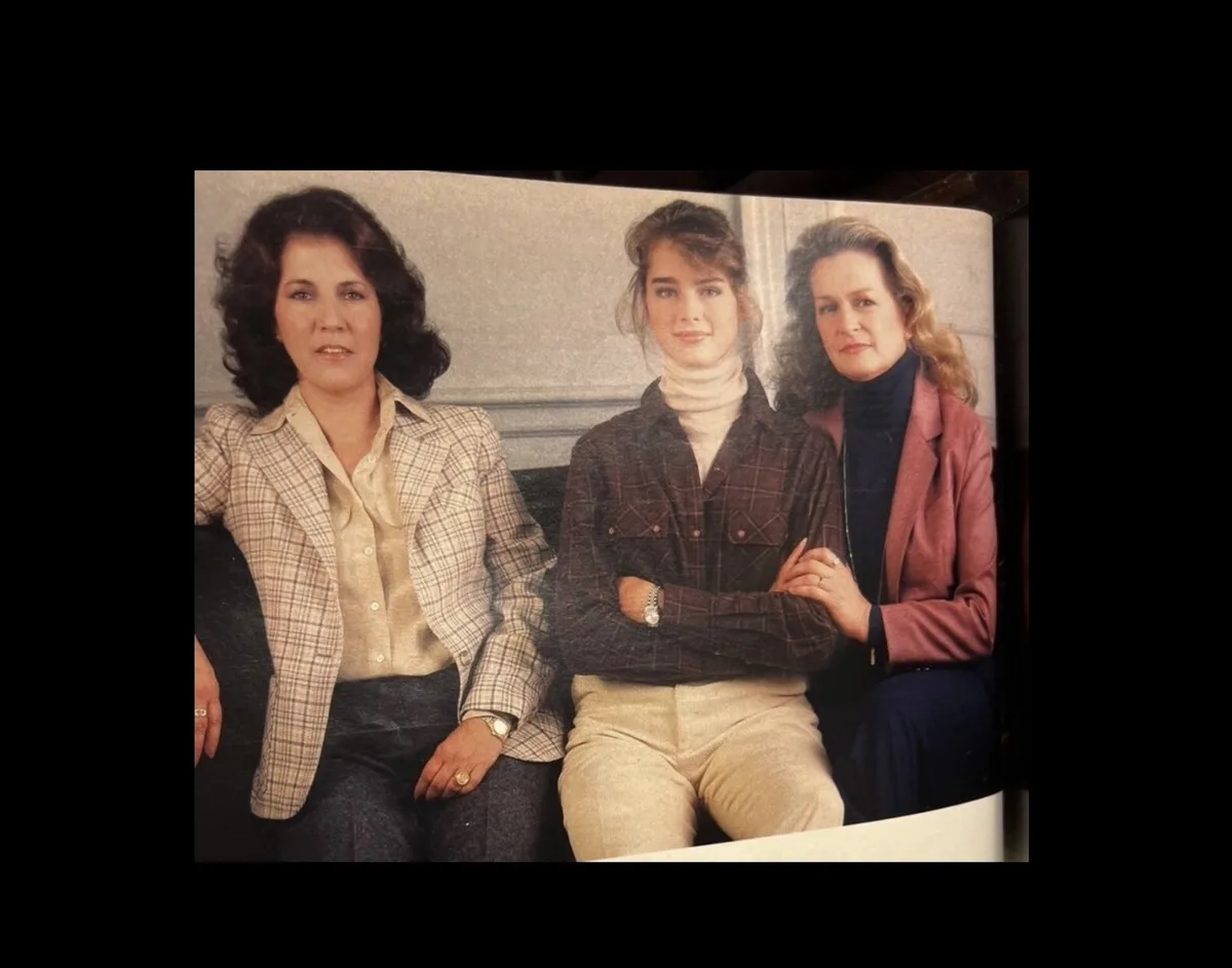 Lila Wisdom with Brooke and Teri Shields: A 1981 Throwback