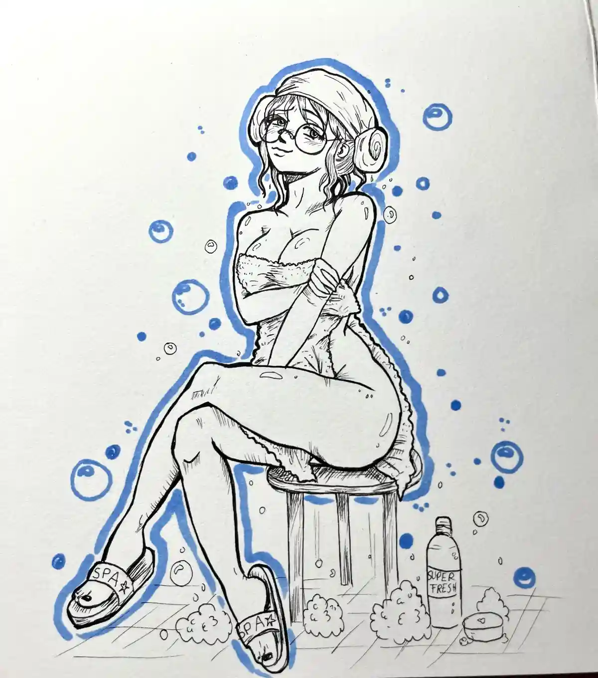 Bubbles galore and joy in the air!