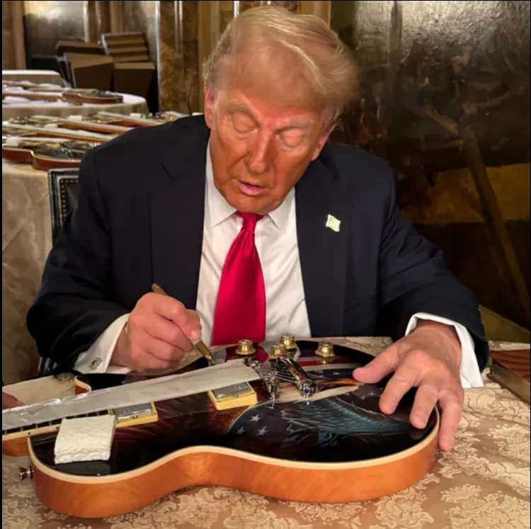 Now Selling MAGA Guitars for a Cool $10k