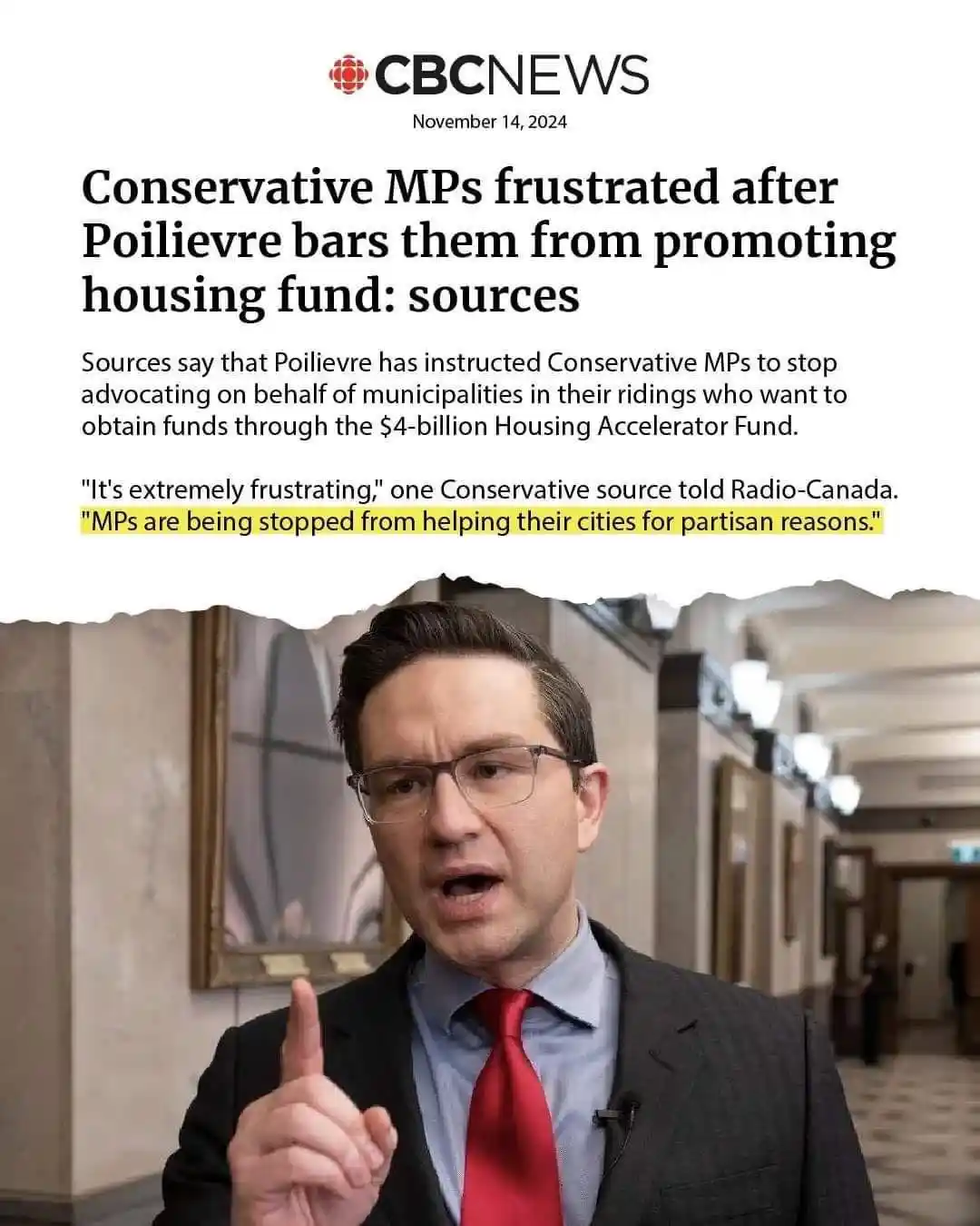 Wow, this is such a one-of-a-kind moment in Canadian politics that I've never seen anywhere else!