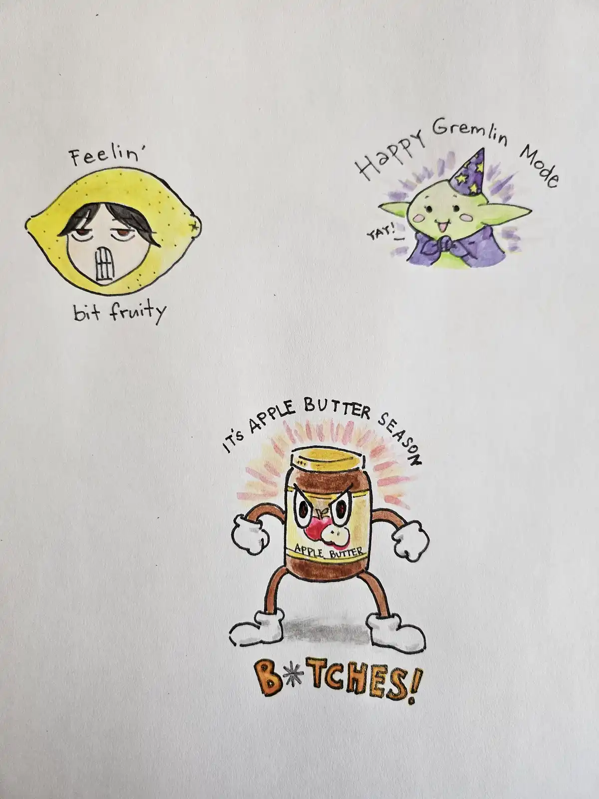 My quirky little doodles that bring joy