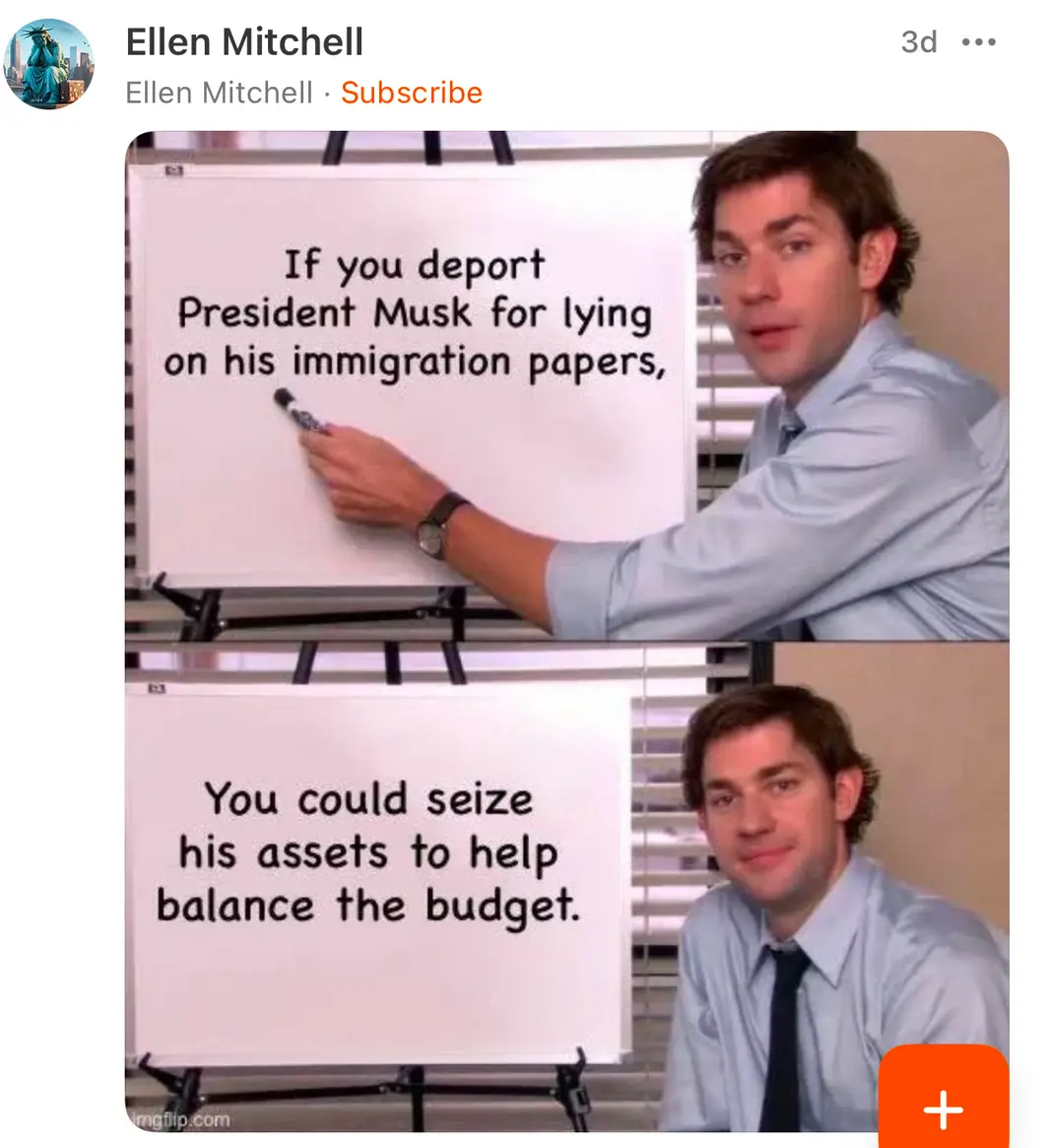Is It Legal to Seize His Assets? I’m Not Sure, But I Wish It Were!
