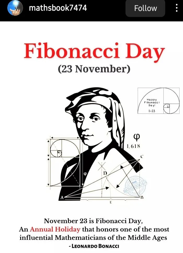 Wishing Everyone a Joyous Fibonacci Day!