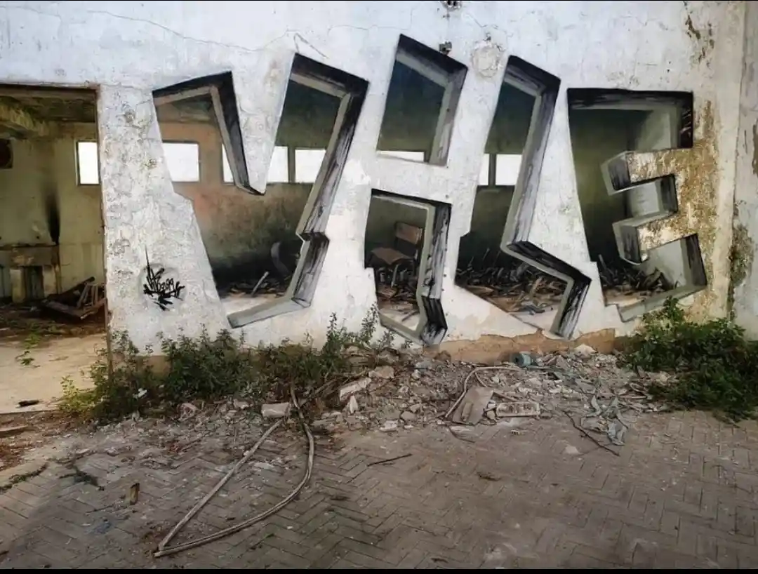 The door on the left is definitely real