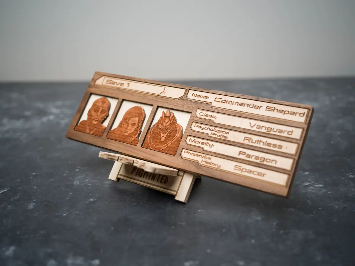 The Nostalgic Charm of Wooden Save Files