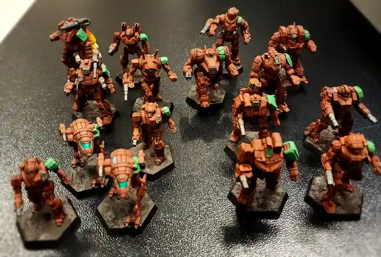 Meet the Broken Hand Mercenary Corps: 2nd Company/3rd Battalion & 4th Company/4th Battalion