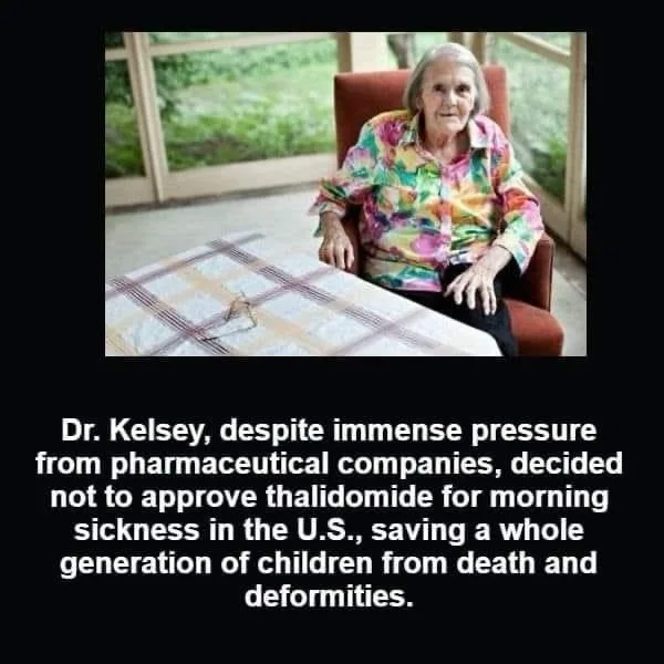An elderly woman with gray hair sits in a red chair beside a table with a plaid tablecloth. The image is overlaid with text…