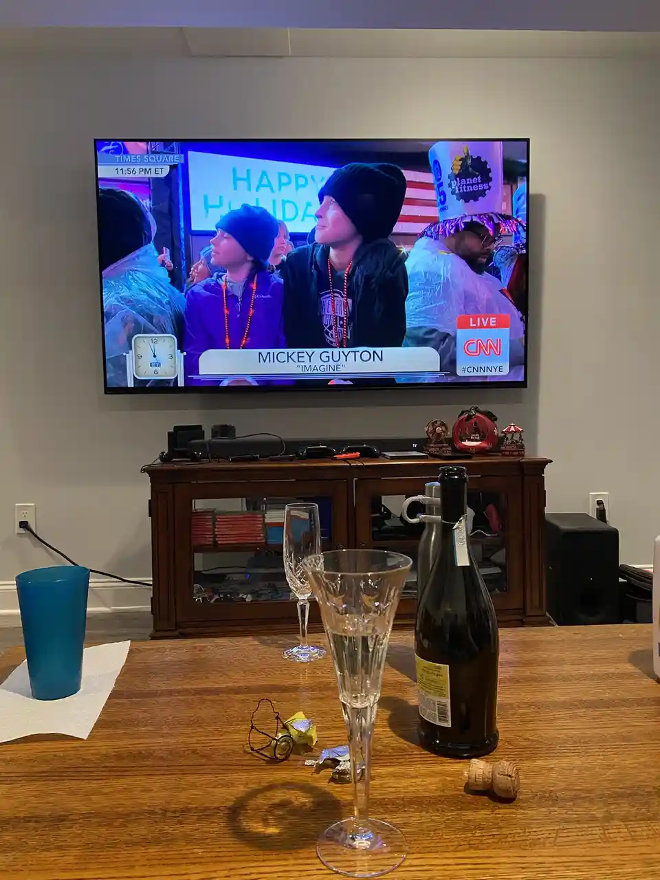Cheers to New Year's Eve from New Jersey!