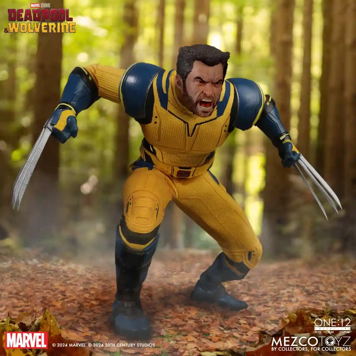 Check Out Mezco's Impressive Deluxe Wolverine Figure from the Deadpool & Wolverine Movie