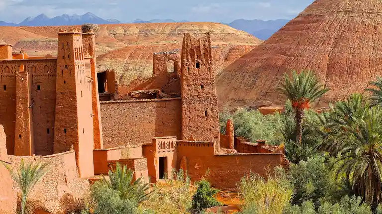 Morocco's AÃÂ¯t Benhaddou, a millennium-old fortified Amazigh village, exemplifies the robust ksar architecture found…