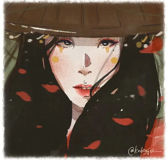 Stunning Watercolor Portrait Captures the Essence of Art