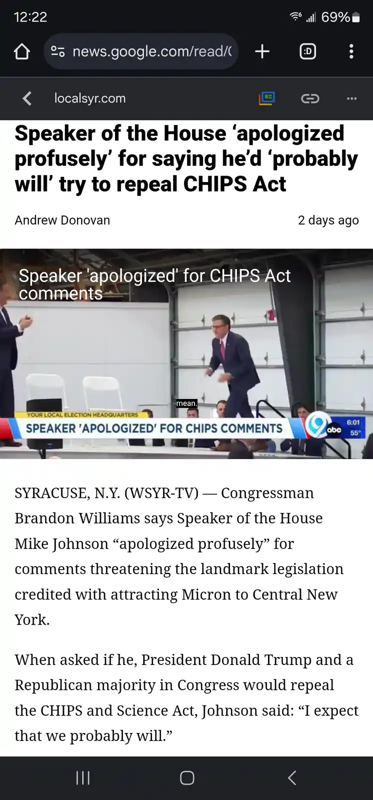 More confusing double talk from Project 2025: First they say they'll repeal CHIPS, then backtrack!