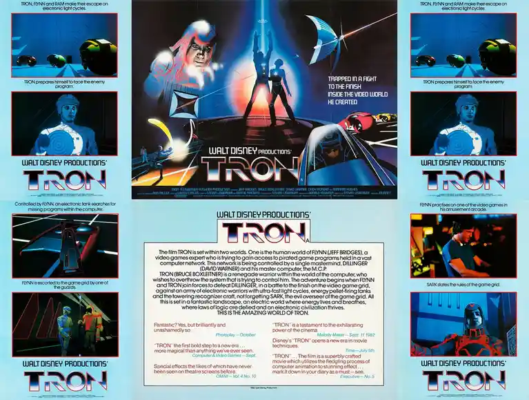 Tron Promo Materials and Exclusive Bonus Images