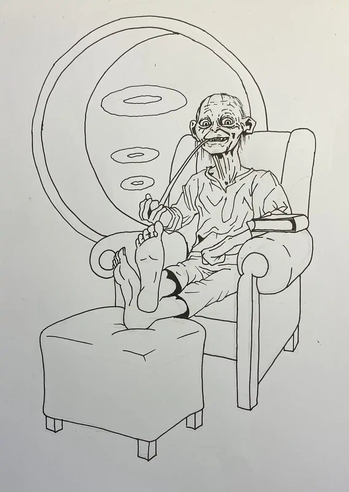My Artistic Take on an Alternative Ending for Smeagol