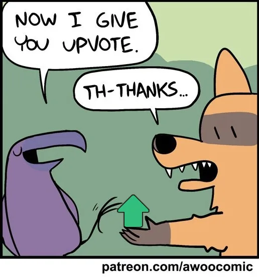 A Creative Twist Inspired by a Cropped Awoo Comic Panel