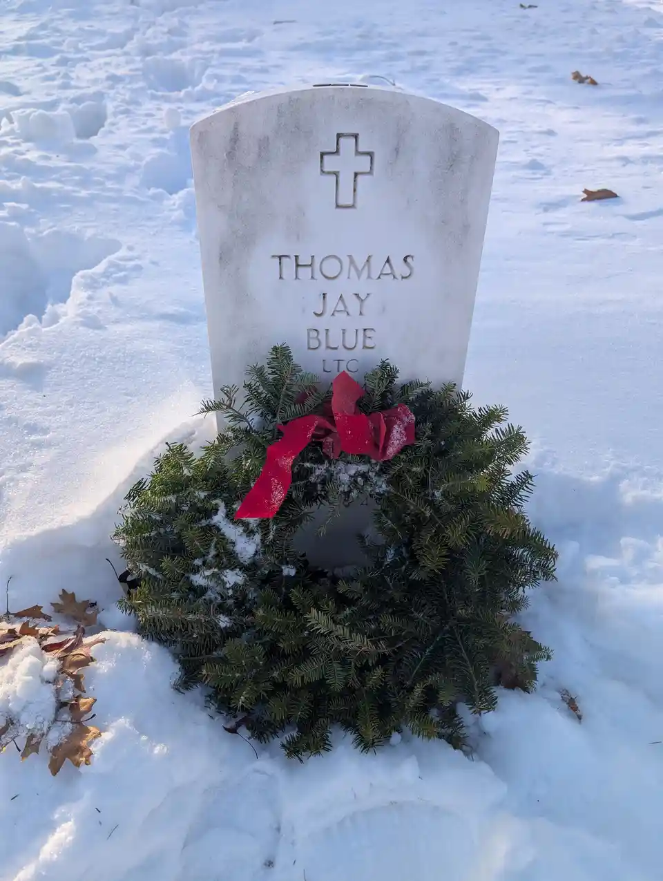 Honoring LTC Thomas Jay Blue at Arlington National Cemetery