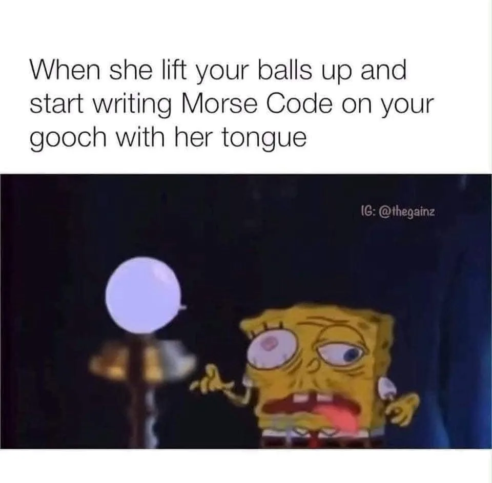 The image shows the cartoon character SpongeBob SquarePants with a terrified expression, eyes wide and mouth open, looking…