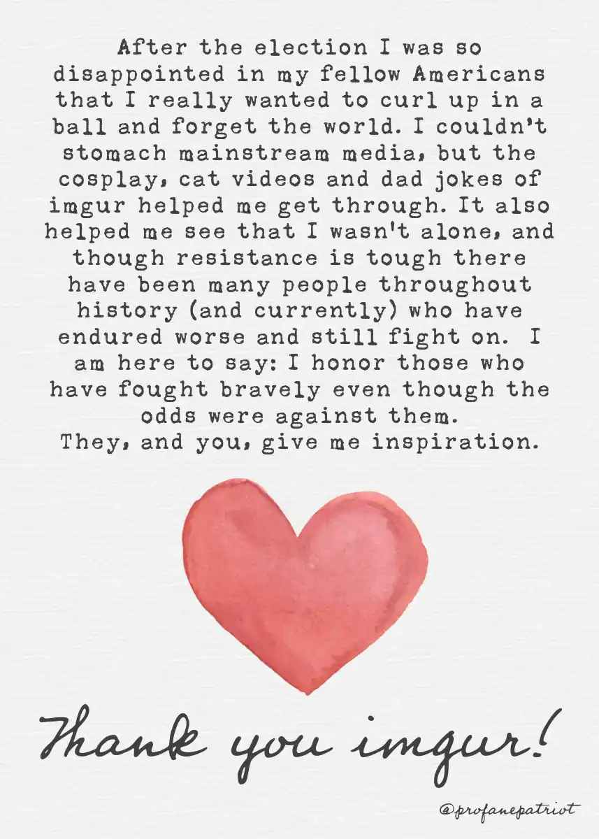 A watercolor-style red heart is centered on a textured white background, with a long block of text above it expressing…