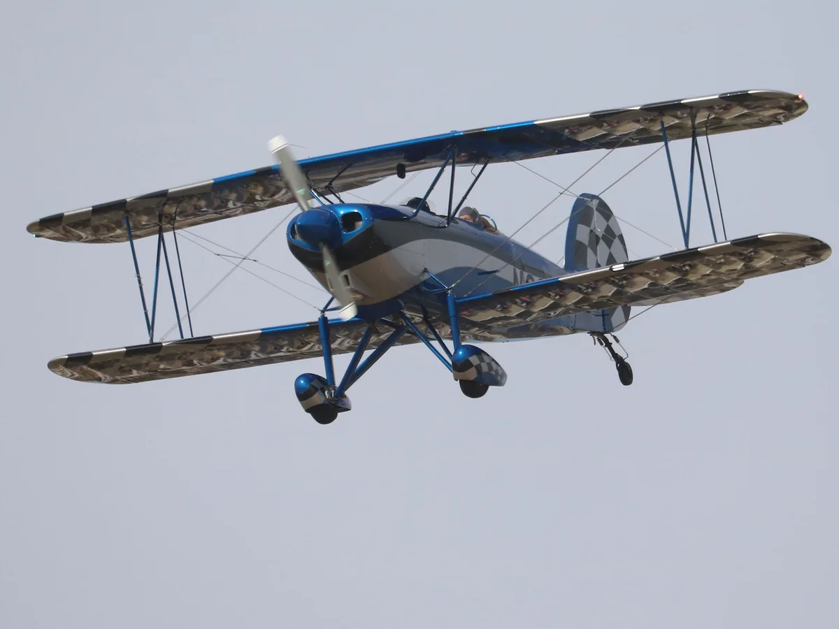 The Iconic Waco Biplane Takes Flight