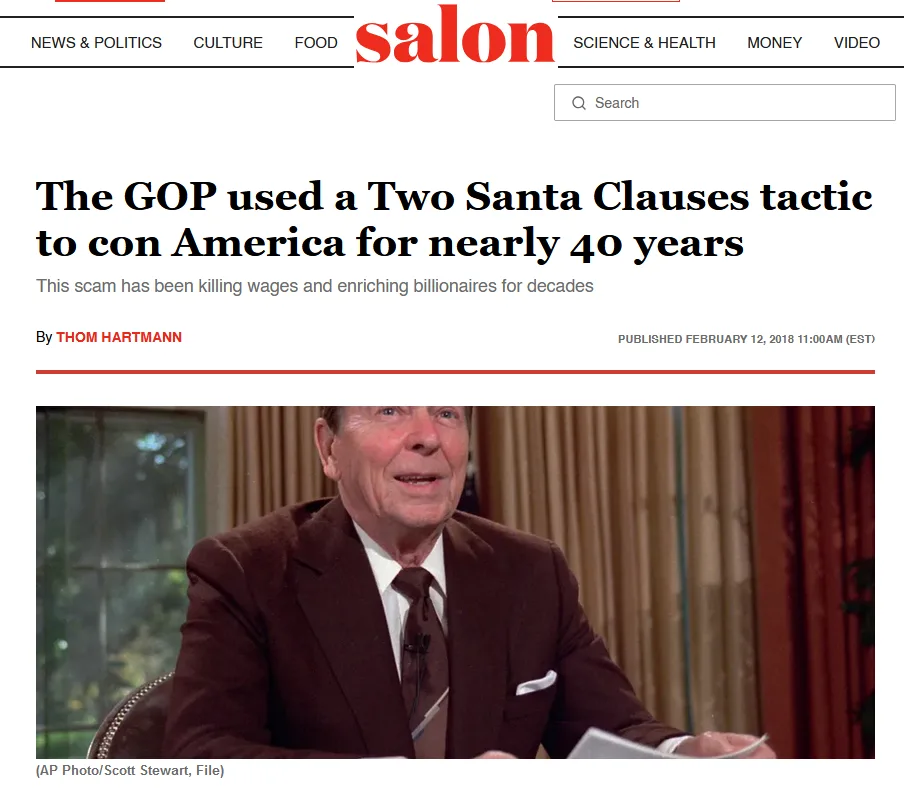 Unraveling the Roots of Trickle Down Economics