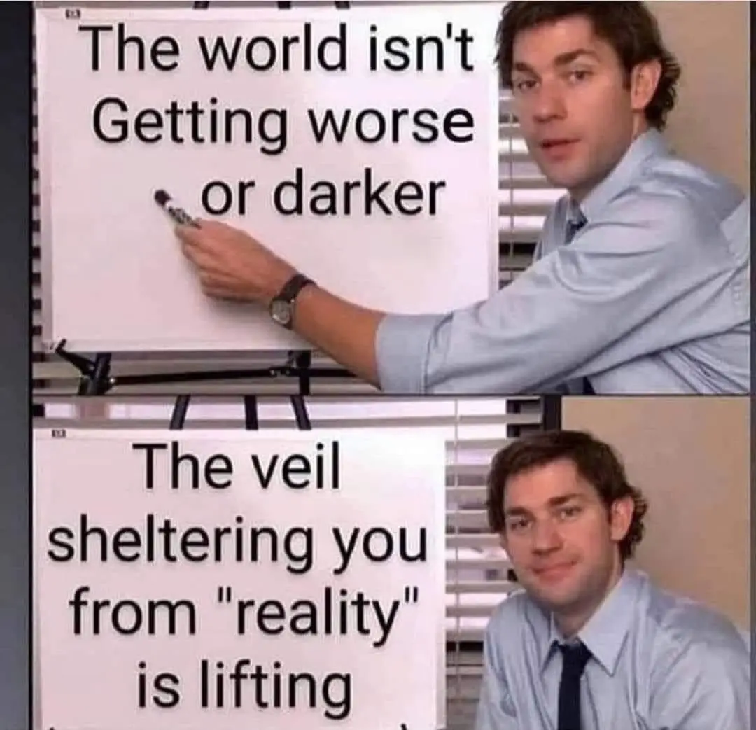 A two-panel meme featuring actor John Krasinski as Jim Halpert from The Office. In the top panel, he points at a whiteboard…