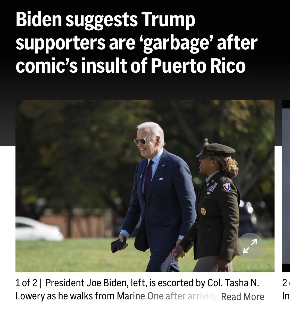 I find myself agreeing with Biden on this one.