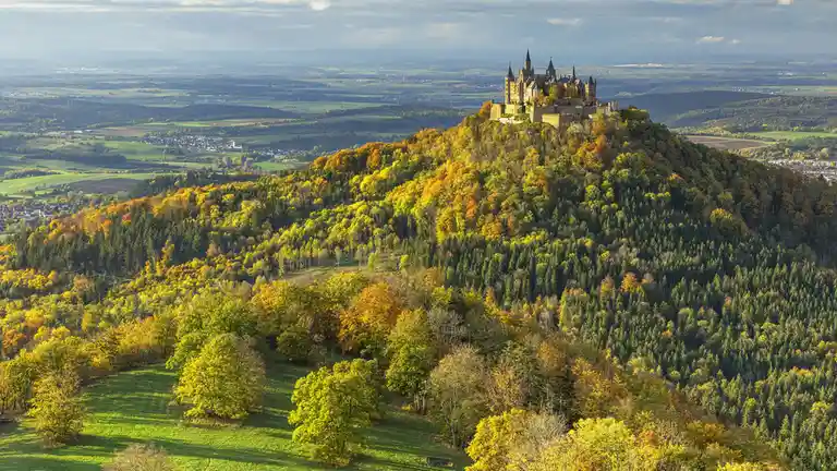 Hohenzollern Castle, built in the mid-1800s by King Frederick William IV, is a romantic medieval fairytale castle that never…