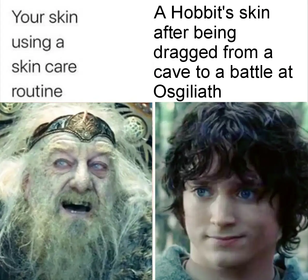 There Are Still Some Amazing Skincare Products Out There, Mr. Frodo