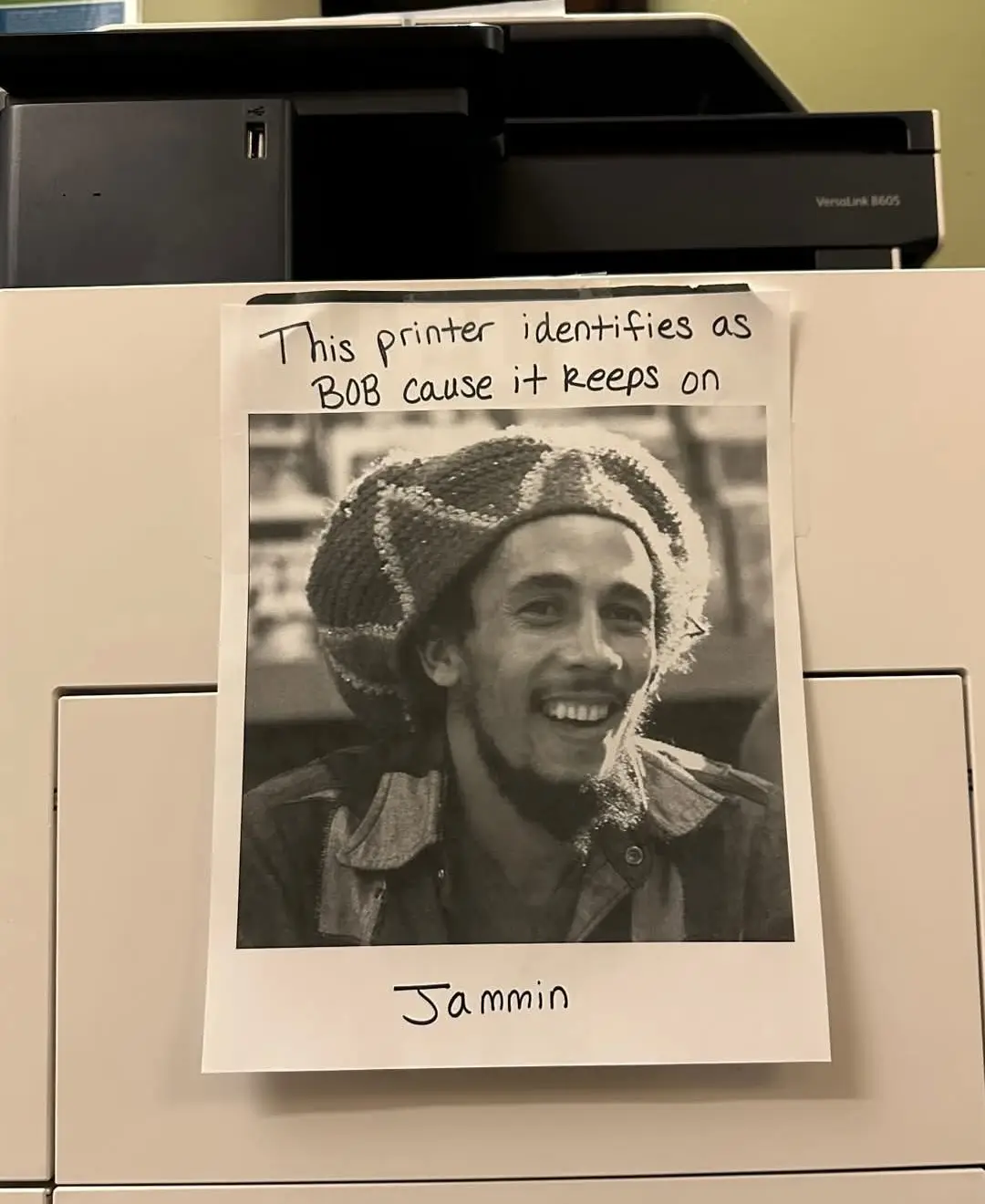 Caught in the Act: A Work Moment
