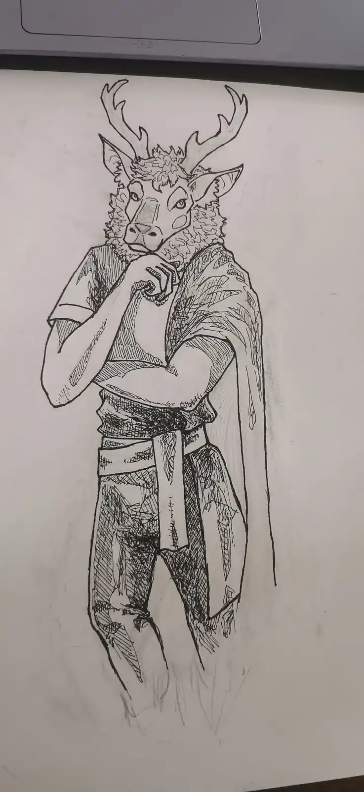 A Beautiful Sketch on Paper