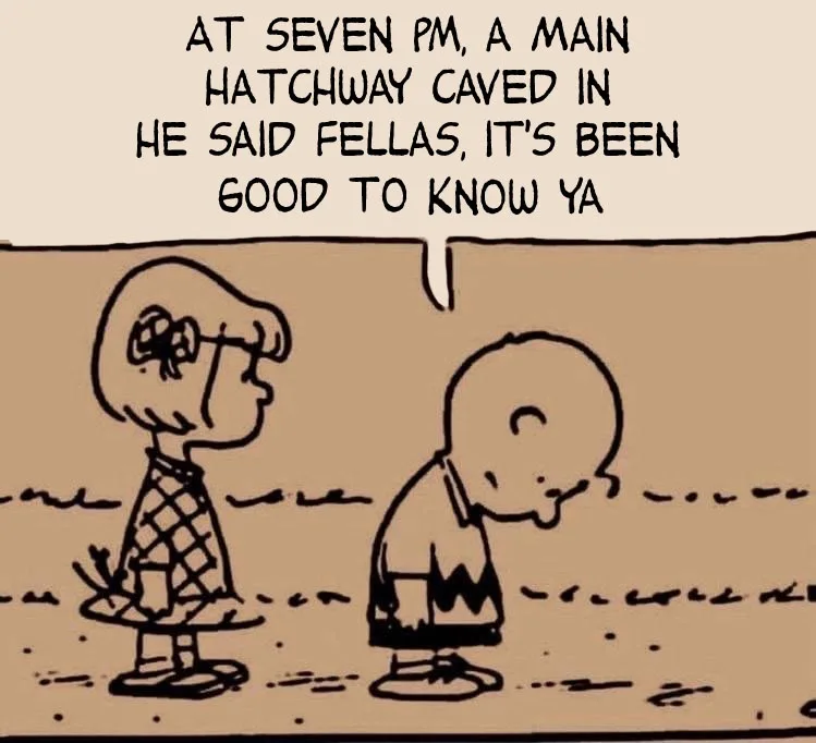 They never even got to enjoy their final meal.