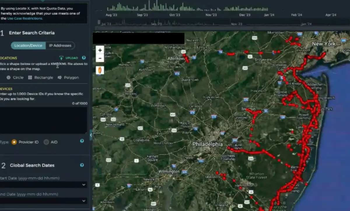 Inside the U.S. Government's Surveillance Tool for Tracking Phones at Abortion Clinics