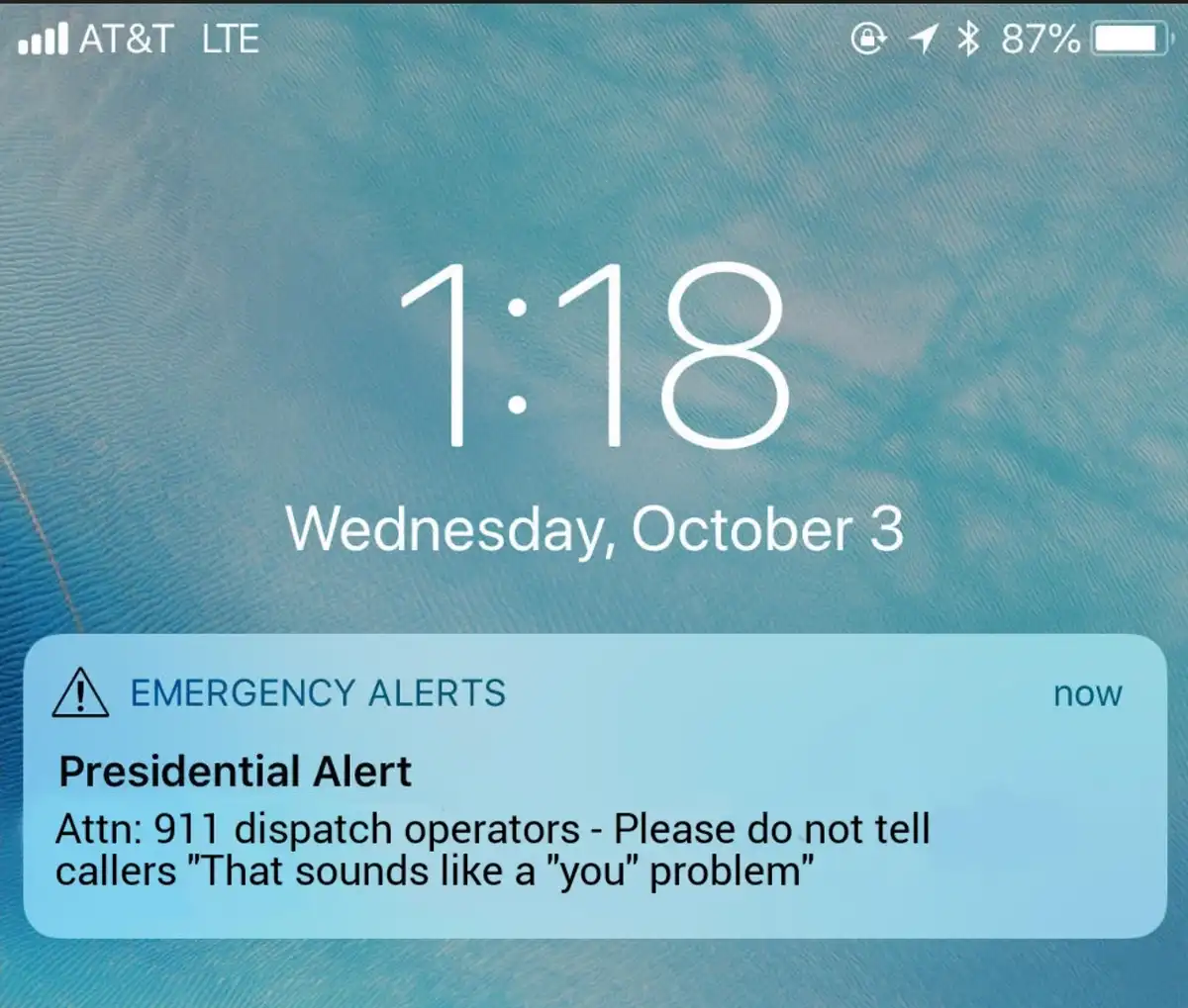 Sounds Like a Problem That's All Yours!