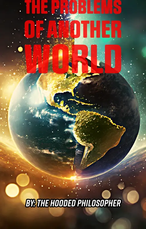 A stylized image of planet Earth with a glowing, golden outline over the Americas, set against a cosmic background with…