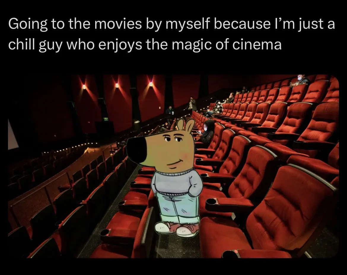 Why Going to the Movies Solo Should Be the New Norm