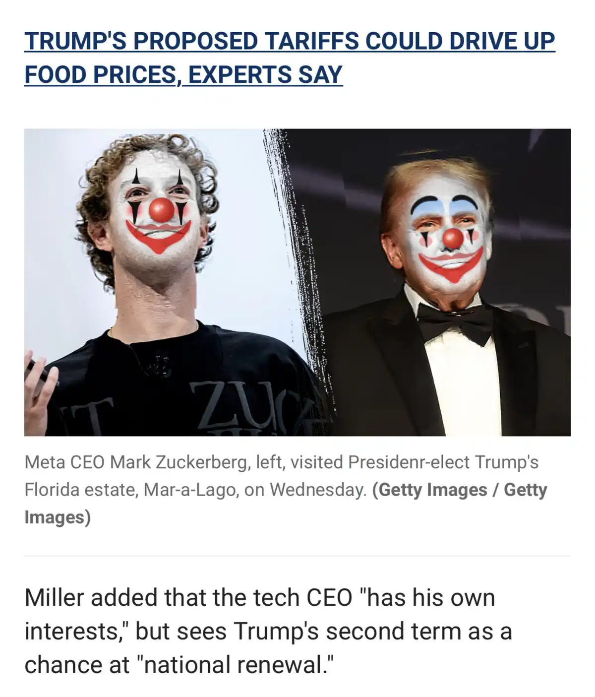 Who Would Have Thought Tariffs Could Cause Price Hikes?
