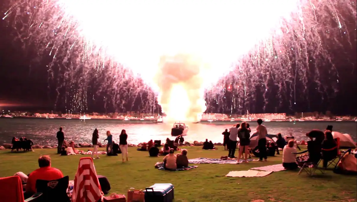New Year's Eve flashback to that unforgettable 4th of July fireworks mishap in San Diego!