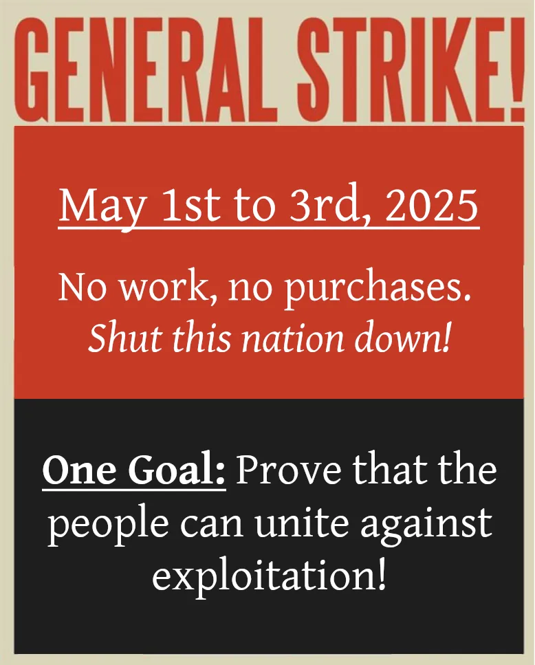 Rallying Cry for Change: General Strike 2025