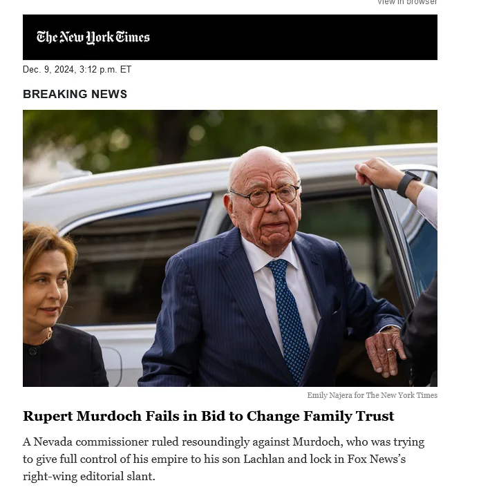 Murdoch's defeat: A win for the good guys!