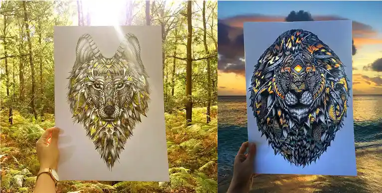 Nature's Masterpiece: A Stunning Painted Landscape