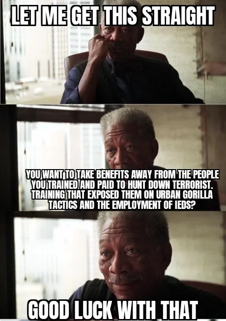 A three-panel meme featuring Morgan Freeman in a serious, contemplative pose. The top panel has text 'LET ME GET THIS…
