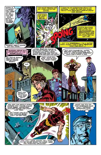 Dive into New Warriors Volume 1, Issue 7