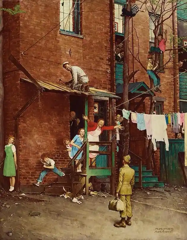 Norman Rockwell's 'Homecoming' (1945): A Timeless Masterpiece