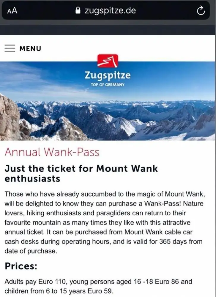 Don't forget to renew your annual pass!