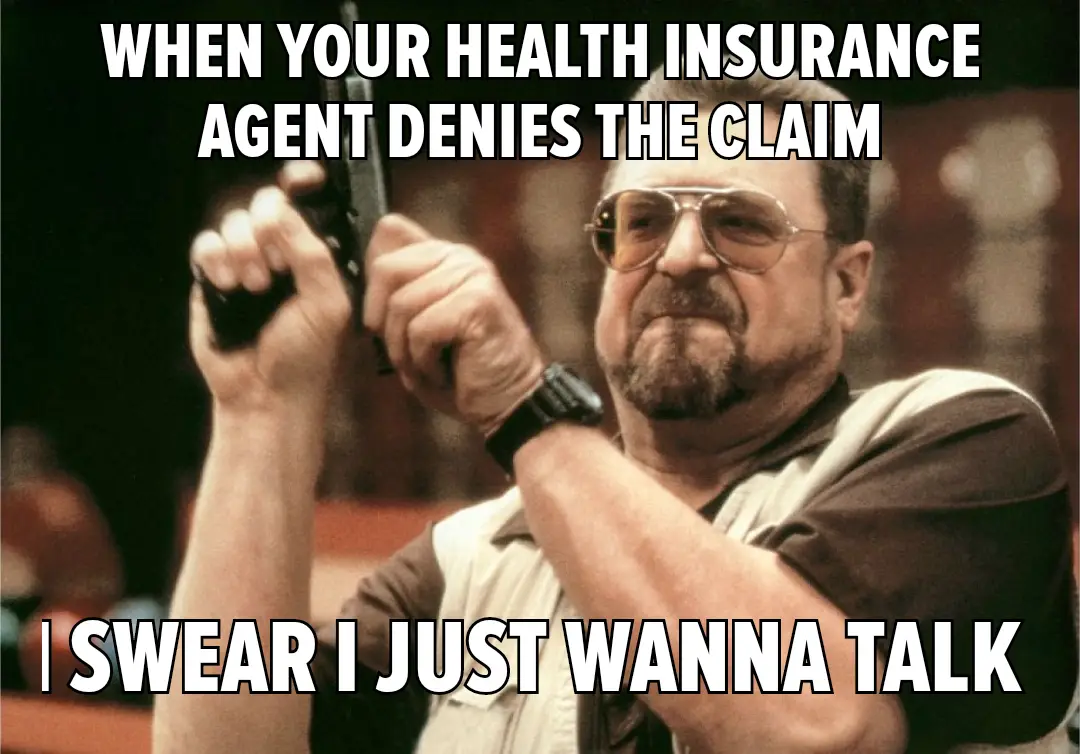 A man with a beard and aviator sunglasses holds two handguns pointed upward, wearing a vest and a watch. The text overlaid…