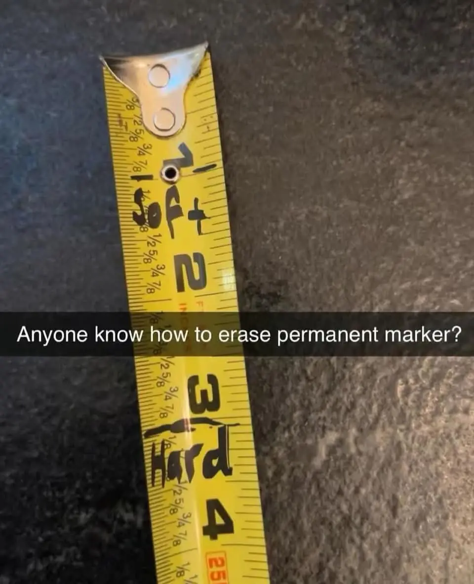 A yellow measuring tape lies on a dark textured surface, with the words 'Soft+' written in black permanent marker near the…