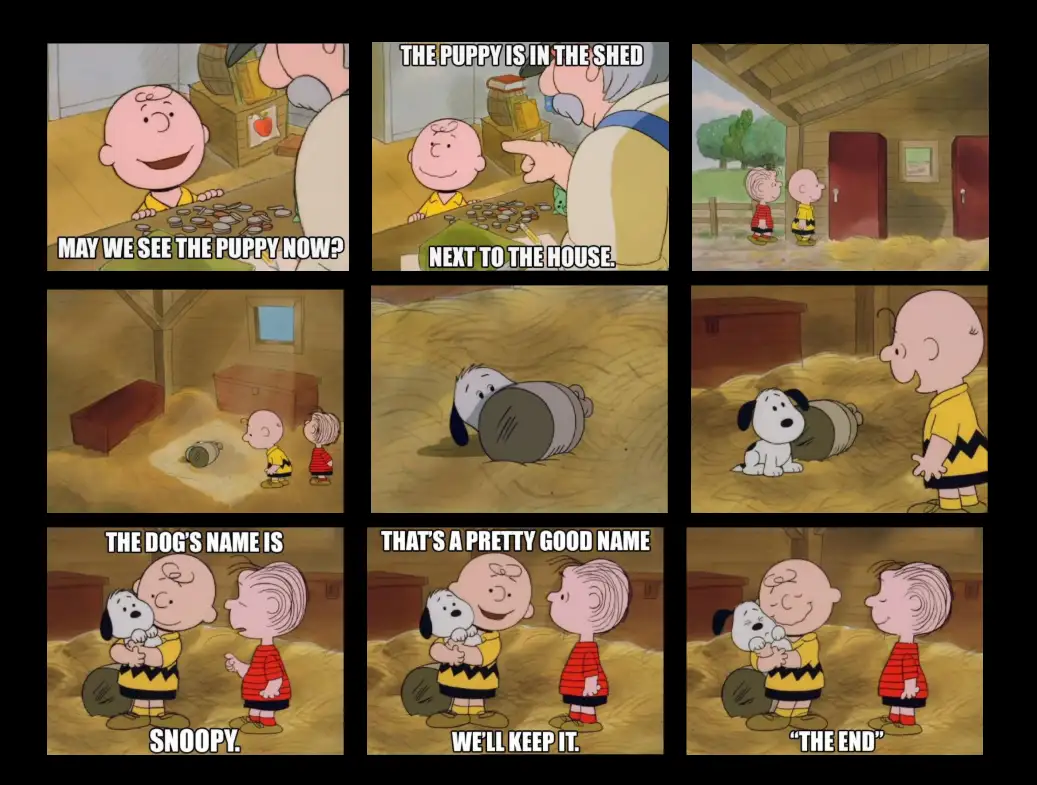 The Beginning of Snoopy's Journey