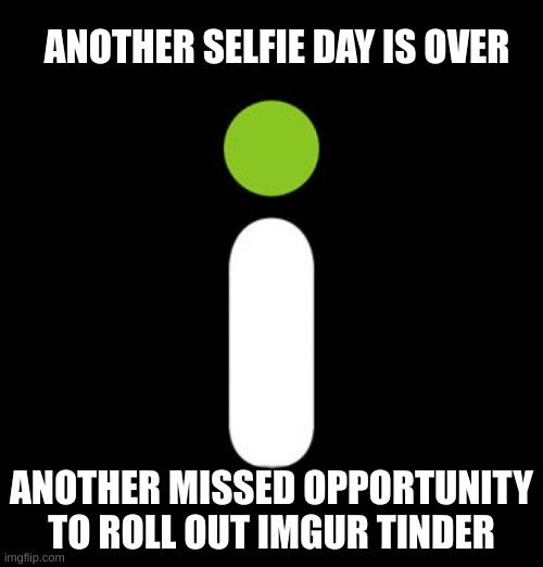 A black background displays a white lowercase 'i' with a green dot above it, resembling an information icon. White text at…