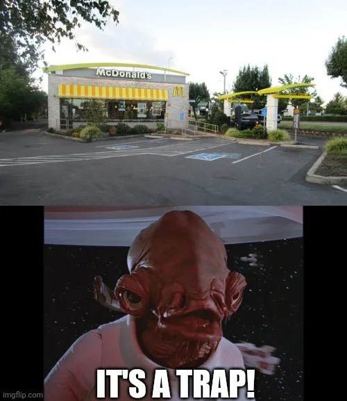 When the Fries Are Just a Decoy for Something Greater...