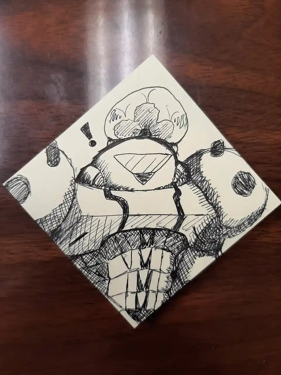 Samus made from Post-it Notes!